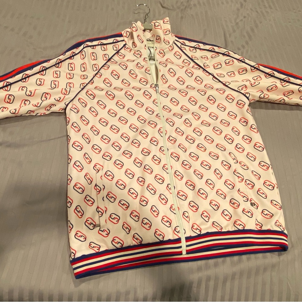 *NWT* Authentic GUCCI interlocking GG Track Jacket *SIZE Large - Picture 5 of 9